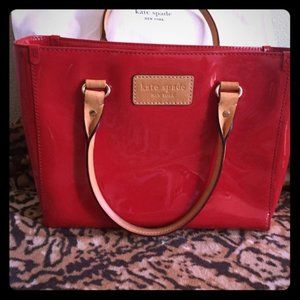 Kate Spade Red Patent Bag